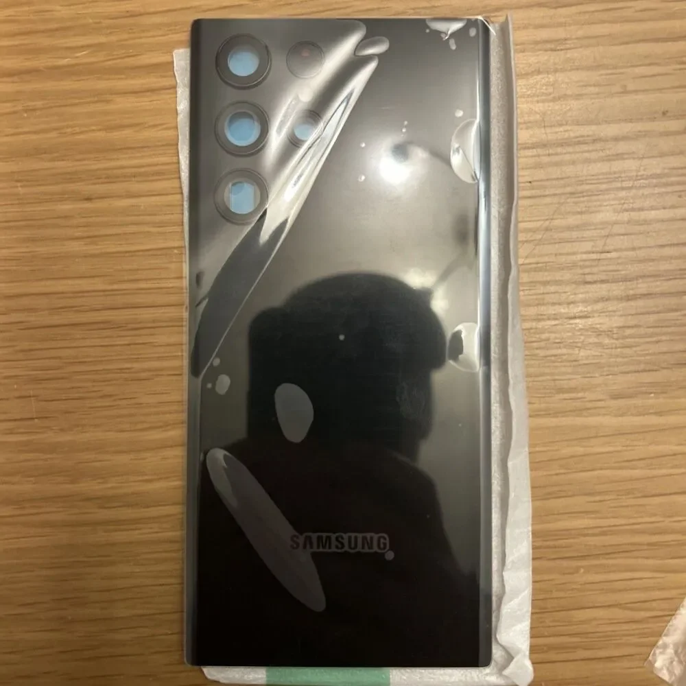 S22 Ultra Back Glass Cover Housing Door Replacement for Samsung Galaxy S22 Ultra